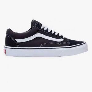 Vans Black and White Classic Sneakers